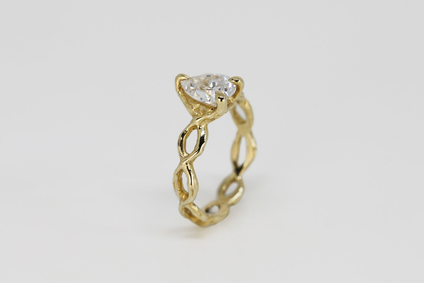 Vines Moissanite Ring