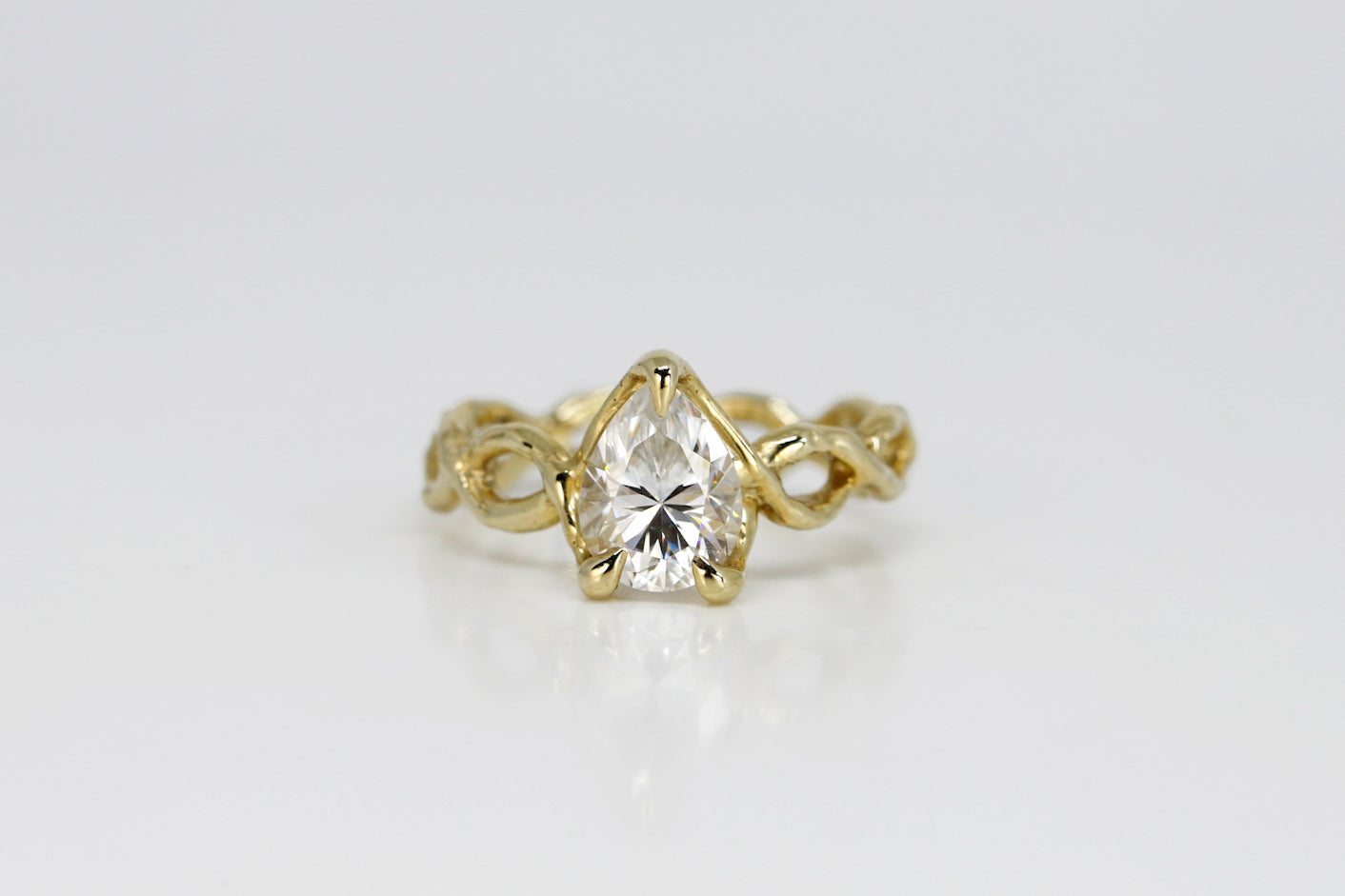 Vines Moissanite Ring