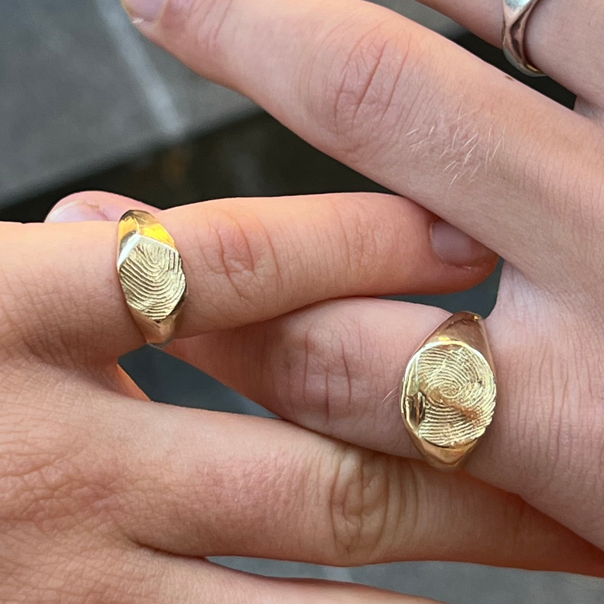 Imprint Signet Ring ~ Gold