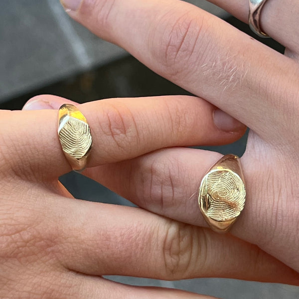 Imprint Signet Ring ~ Gold