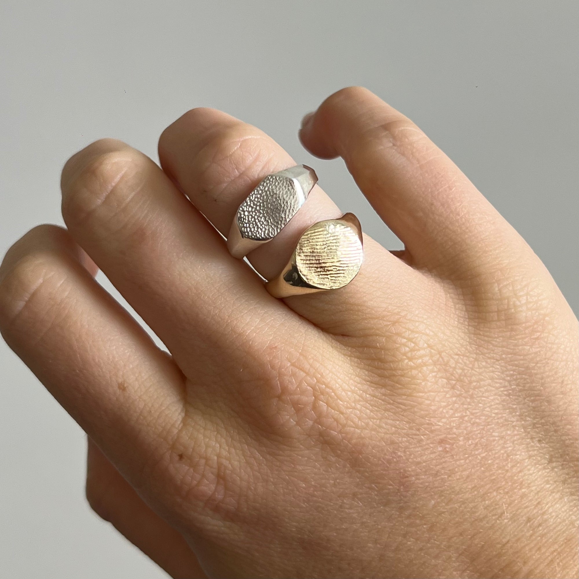 Imprint Signet Ring ~ Gold