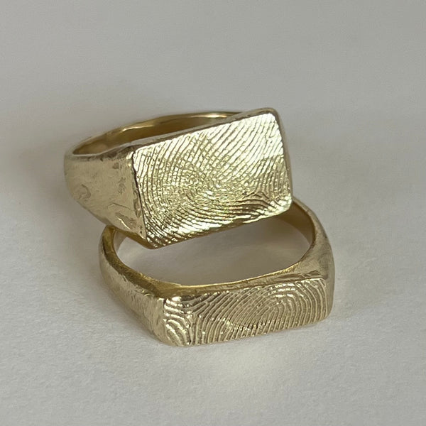 Imprint Signet Ring ~ Gold