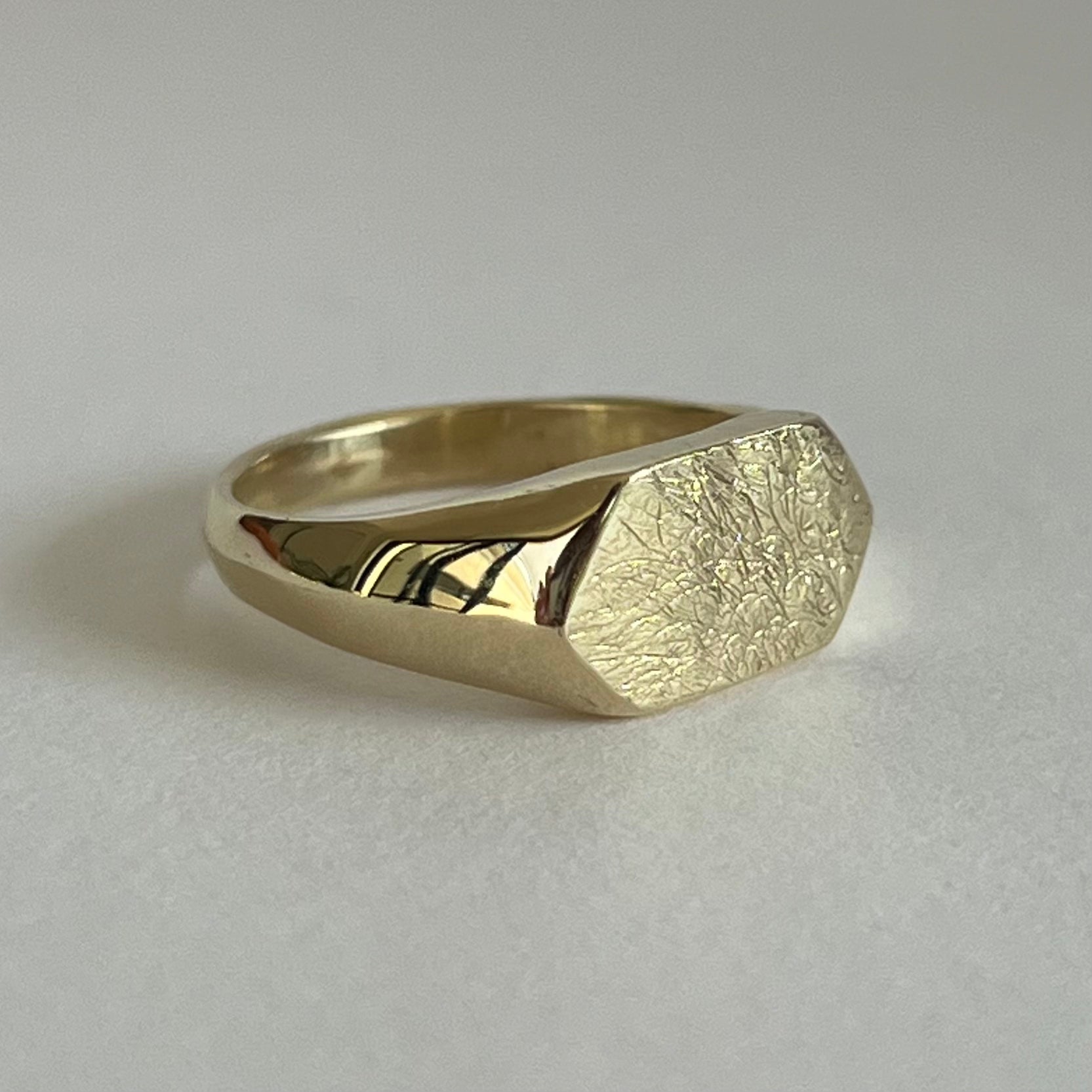 Imprint Signet Ring ~ Gold