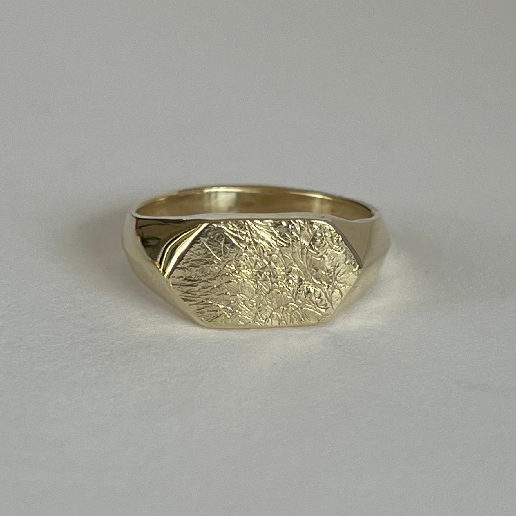 Imprint Signet Ring ~ Gold