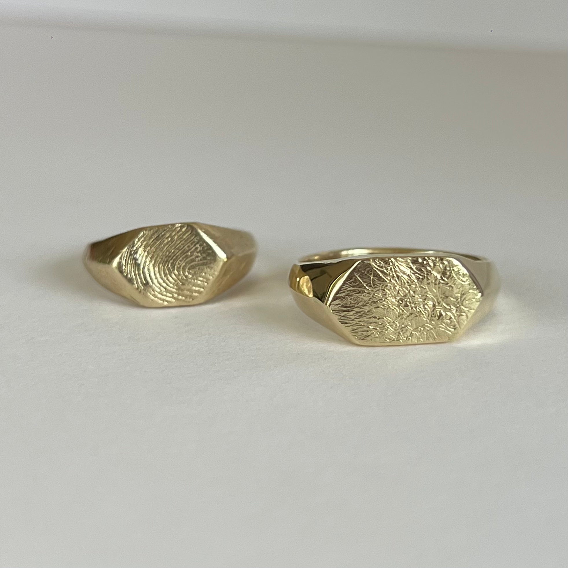 Imprint Signet Ring ~ Gold